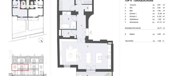 3 rooms Apartment in Hietzing, Austria No. 146079 14