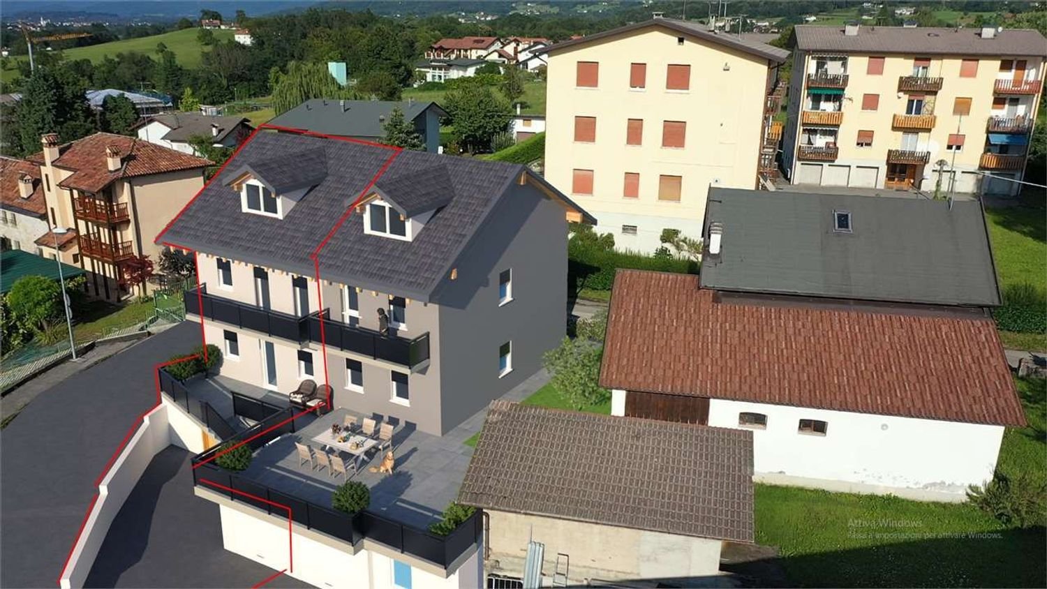 6 Schlafzimmer Haus in Borgo Valbelluna, Italy, Nr. 326614