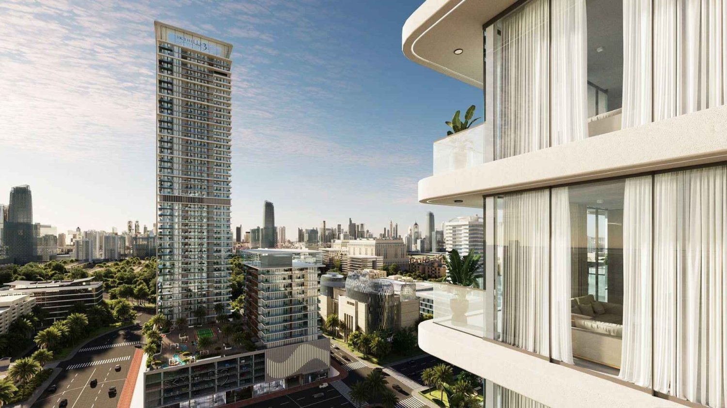 2 chambres Appartement à Sky Hills Residences 3, Jumeirah Village Circle, UAE No. 63711