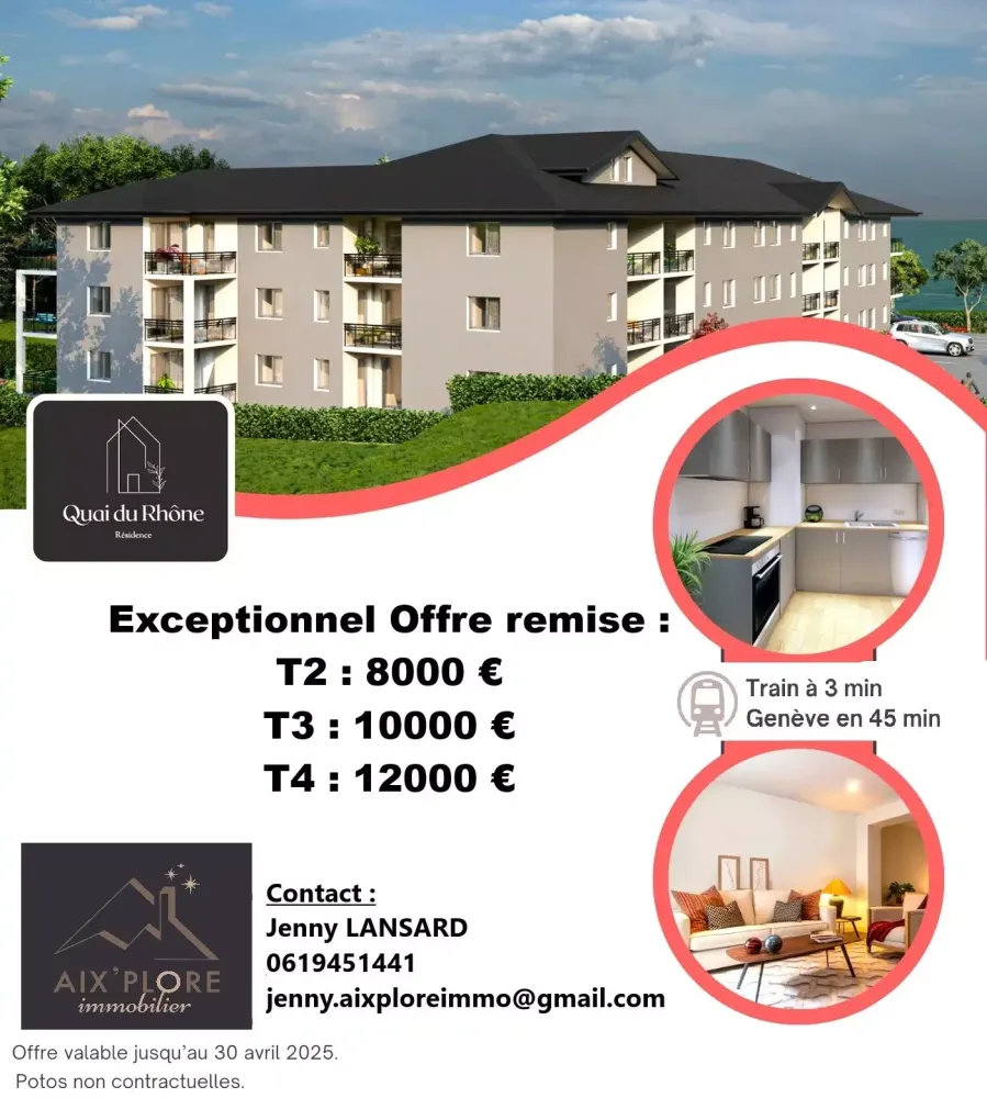 3-salle Appartement à Seyssel, France No. 190277