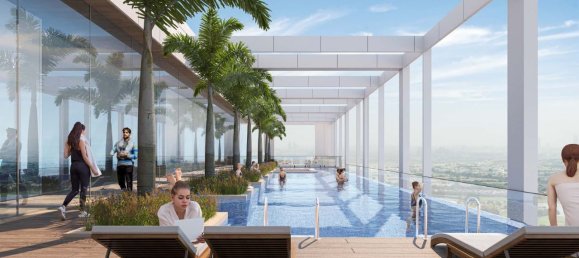 Квартира с 1 спальней в Dubai Sports City, ОАЭ № 12985 2