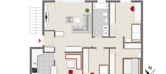 4-salle Appartement à Munich, Germany No. 317769 11