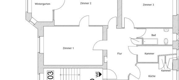Apartamento T2 em Westend, Germany N.º 35583 5