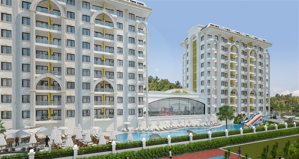 Appartement 1+1 à Alanya, Turkey No. 31029