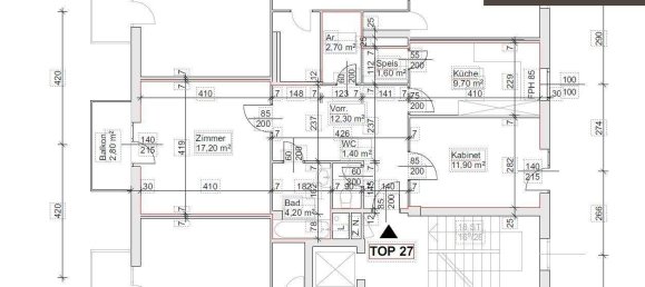 Apartamento de 3 habitaciónes en Dobling, Austria No. 246354 11