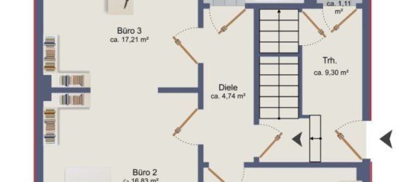 8 rooms Building in Wandsbek, Germany No. 80652 16