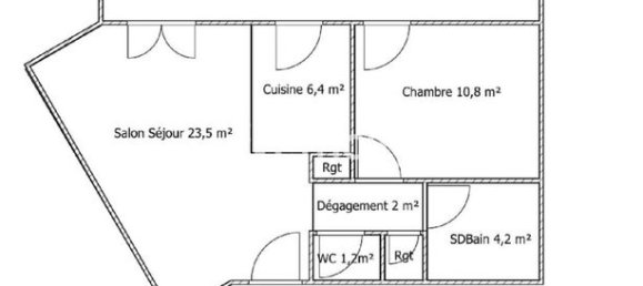1 bedroom Apartment in Mont-Saint-Aignan, France No. 355391 4