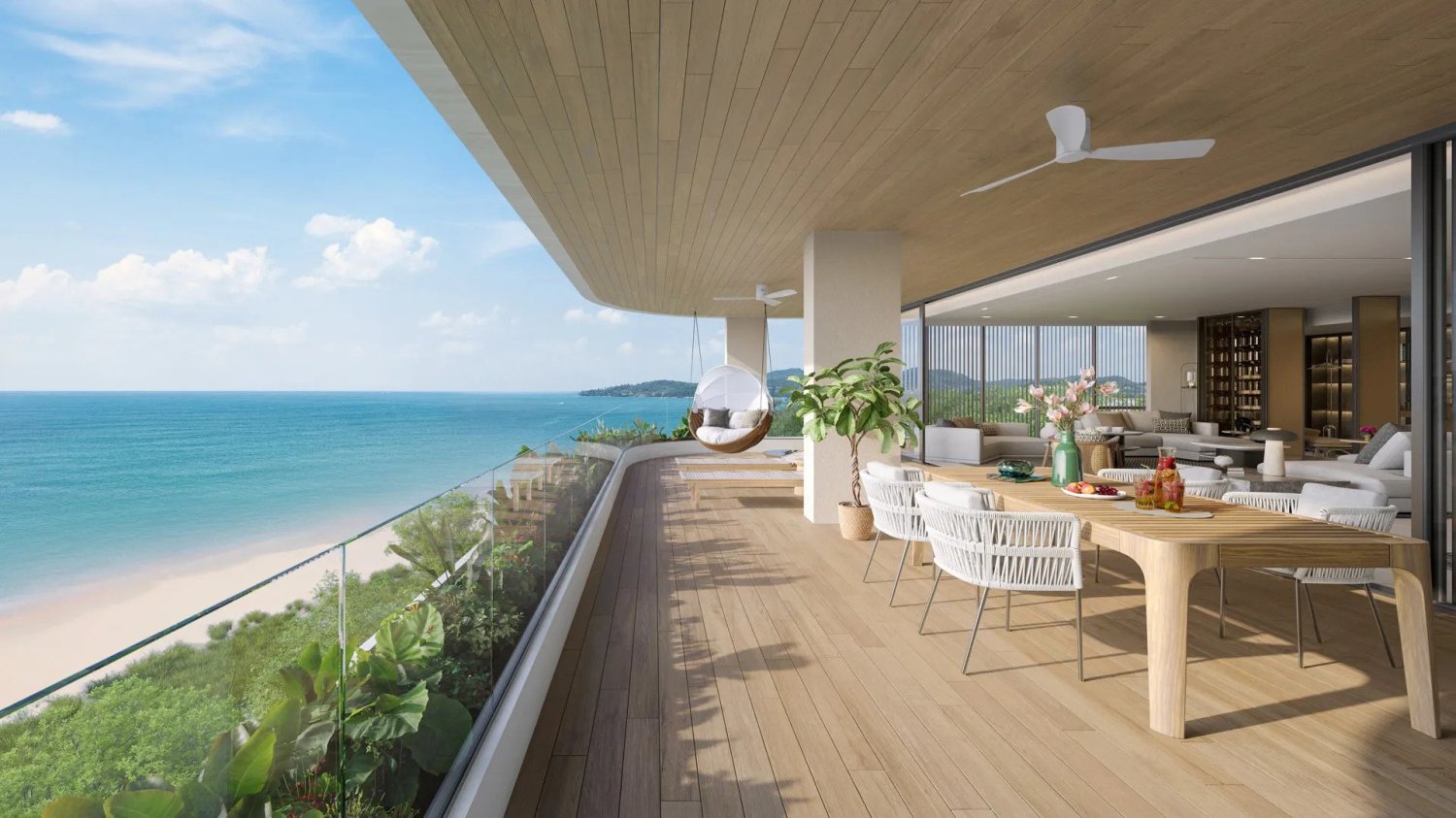 Apartamento com 4 quartos em condomínio em Phuket, Thailand N.º 165636