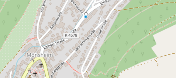 Дуплекс с 1 спальней в Энц, Германия № 314728 11