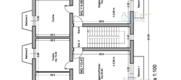 5 rooms Apartment in Cisterna di Latina, Italy No. 290117 35