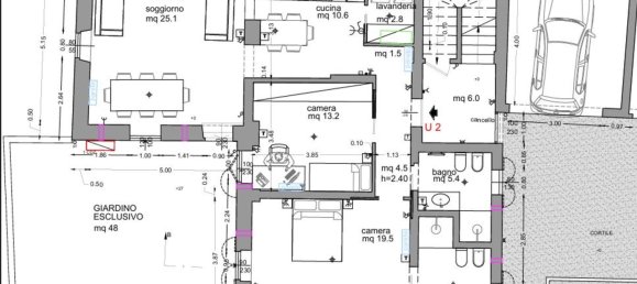 3 rooms Apartment in Paladina, Italy No. 8751 22