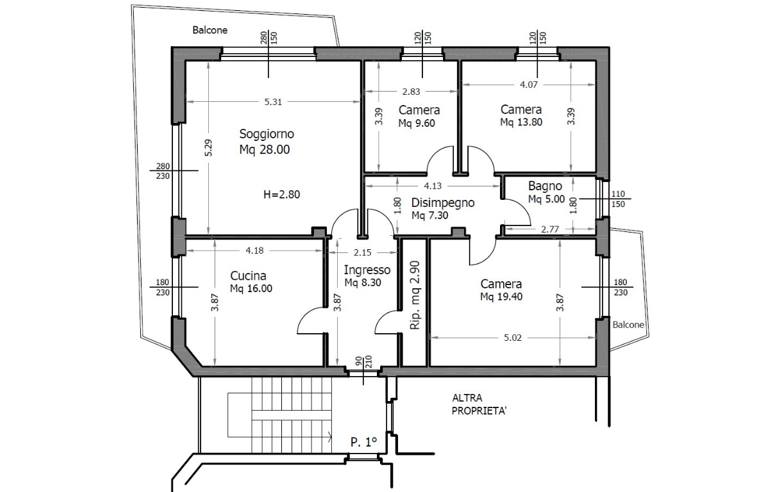 Apartamento de 4 divisões em Salò, Italy N.º 253221