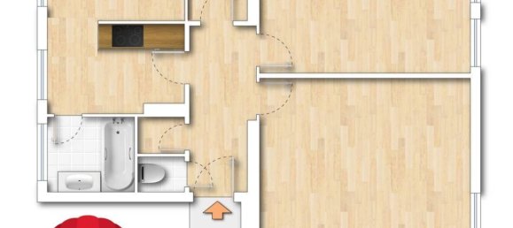 3-Zimmer Wohnung in Wien, Austria, Nr. 205791 3