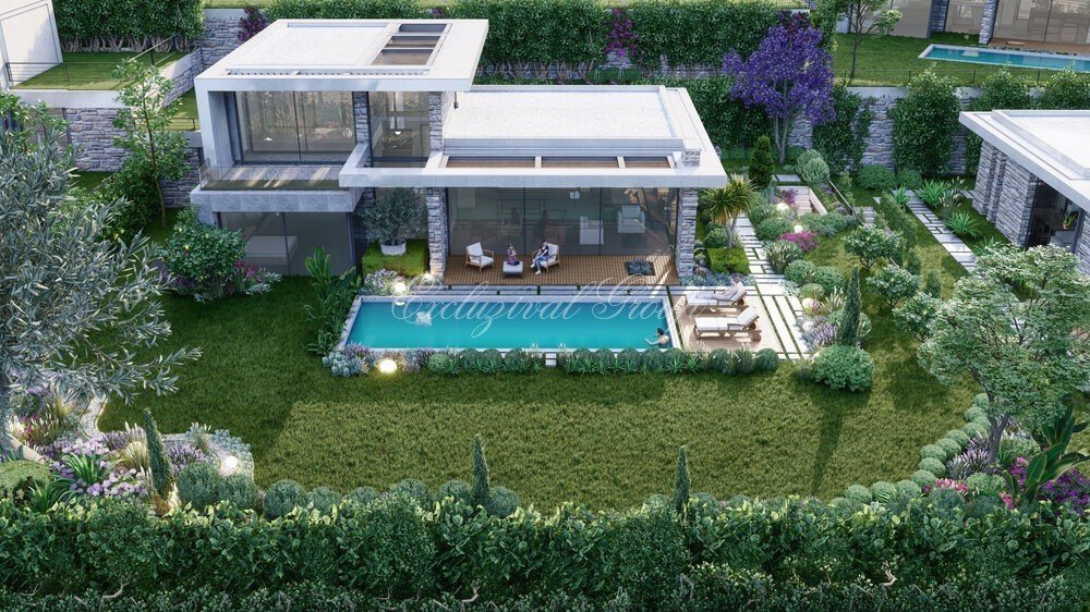 Villa de 3+1 en Bodrum, Turkey No. 28980