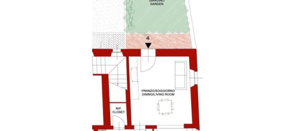 Квартира с 3 комнатами в Кашана Терме Лари, Италия № 226036 29