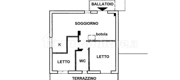 2 bedrooms Apartment in Firenzuola, Italy No. 188562 21