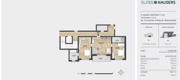 3 rooms Apartment in Nauders, Austria No. 175631 17