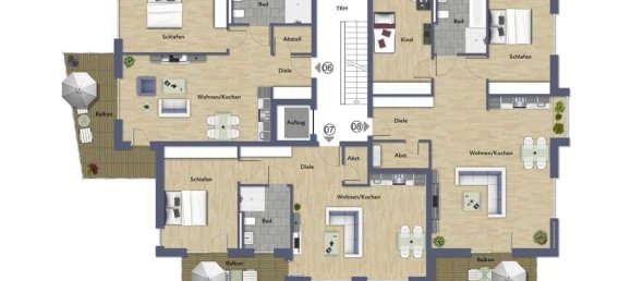 2 Schlafzimmer Wohnung in Oberbergischer, Germany, Nr. 227152 2