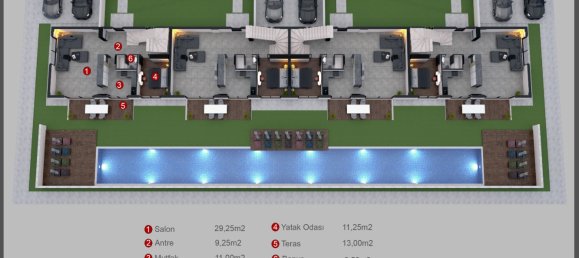 Villa 4+1 à Antalya, Turkey No. 21583 15