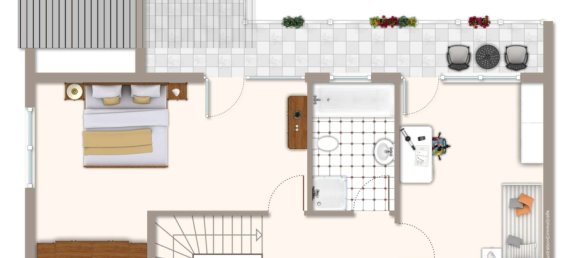 2 غرف نوم منزل في Karlsruhe, Germany رقم 45995 25