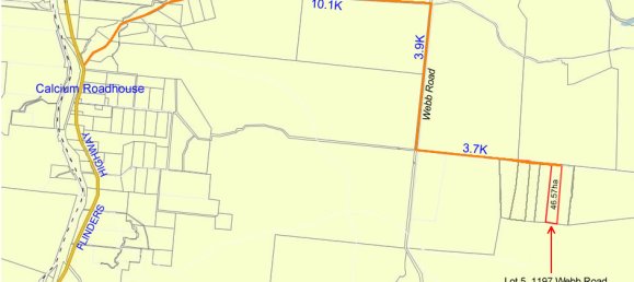 Terreno em Reid River, Australia 465700 m² N.º 1097 2