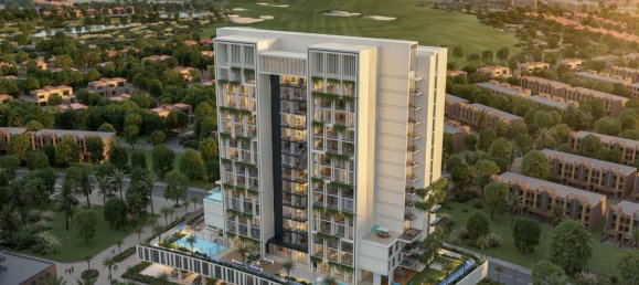 Квартира с 1 спальней в Fairway Residences, Дубай, ОАЭ № 63184 9