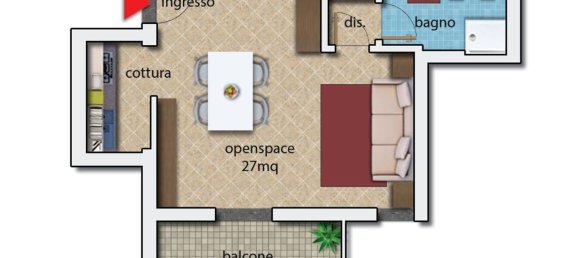 Studio in Guardistallo, Italy, Nr. 39992 32