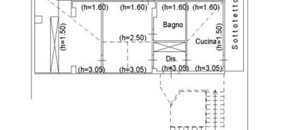 Квартира с 2 комнатами в Карсоли, Италия № 33793 35