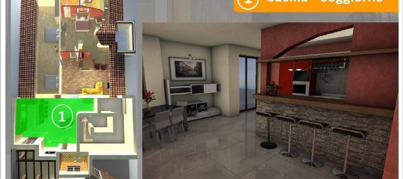 3 chambres Penthouse à Spoleto, Italy No. 1870 5