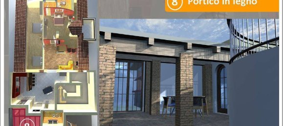 3 chambres Penthouse à Spoleto, Italy No. 1870 11