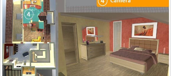 3 chambres Penthouse à Spoleto, Italy No. 1870 8