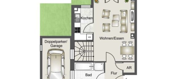2 Schlafzimmer Doppelhaus in Karlsruhe, Germany, Nr. 315975 23