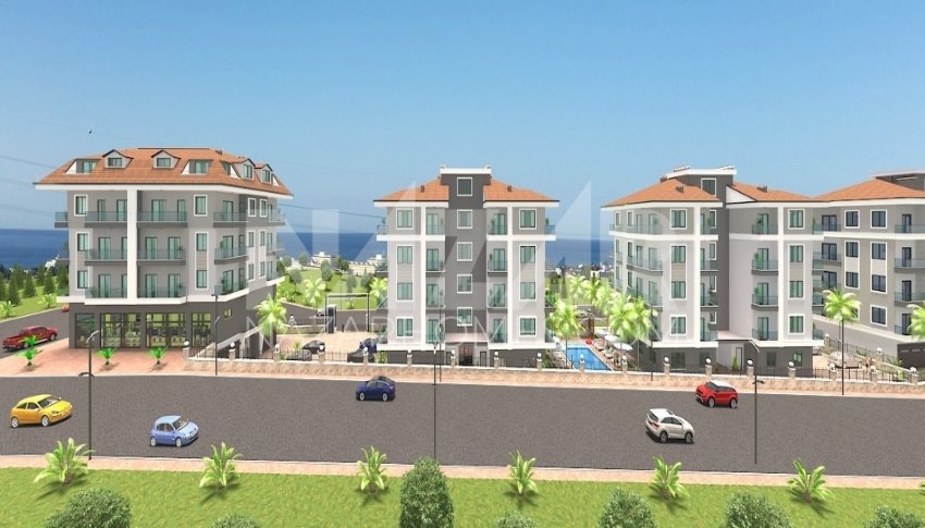 Wohnung 2+1 in Alanya, Turkey, Nr. 14408