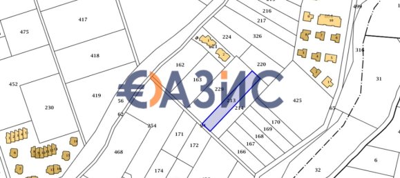 Земельный участок 1250м² в Кошарица, Болгария № 121 2