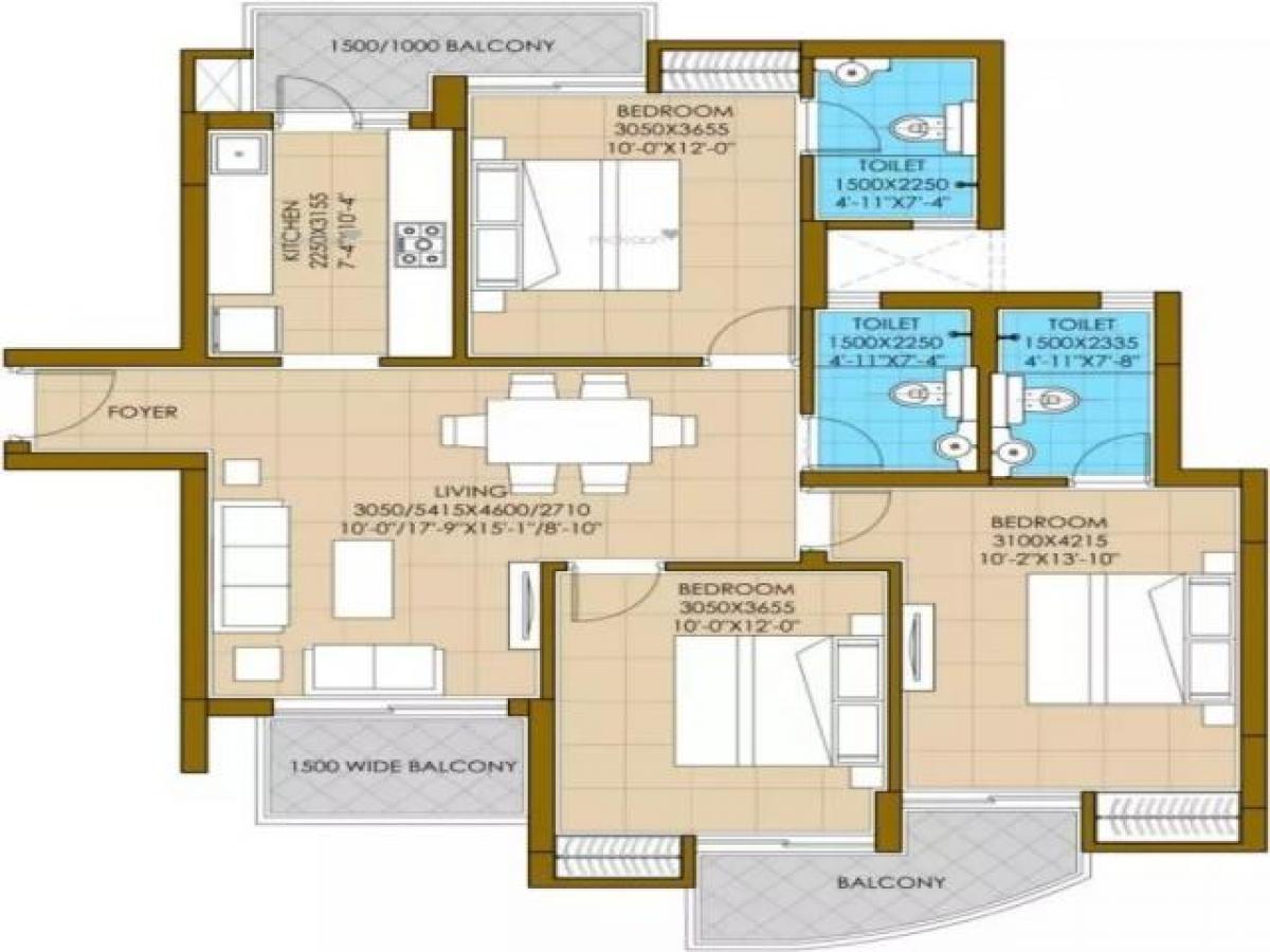 3 bedrooms House in Noida, India No. 24979
