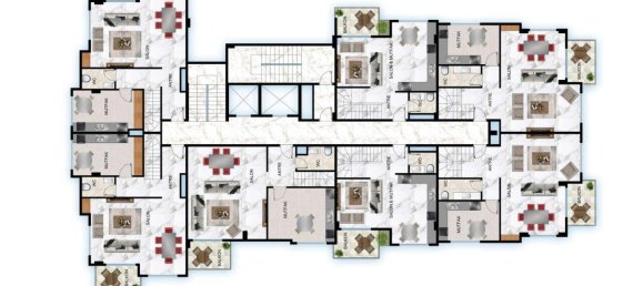 3-Zimmer Wohnung in Kestel, Turkey, Nr. 10207 12