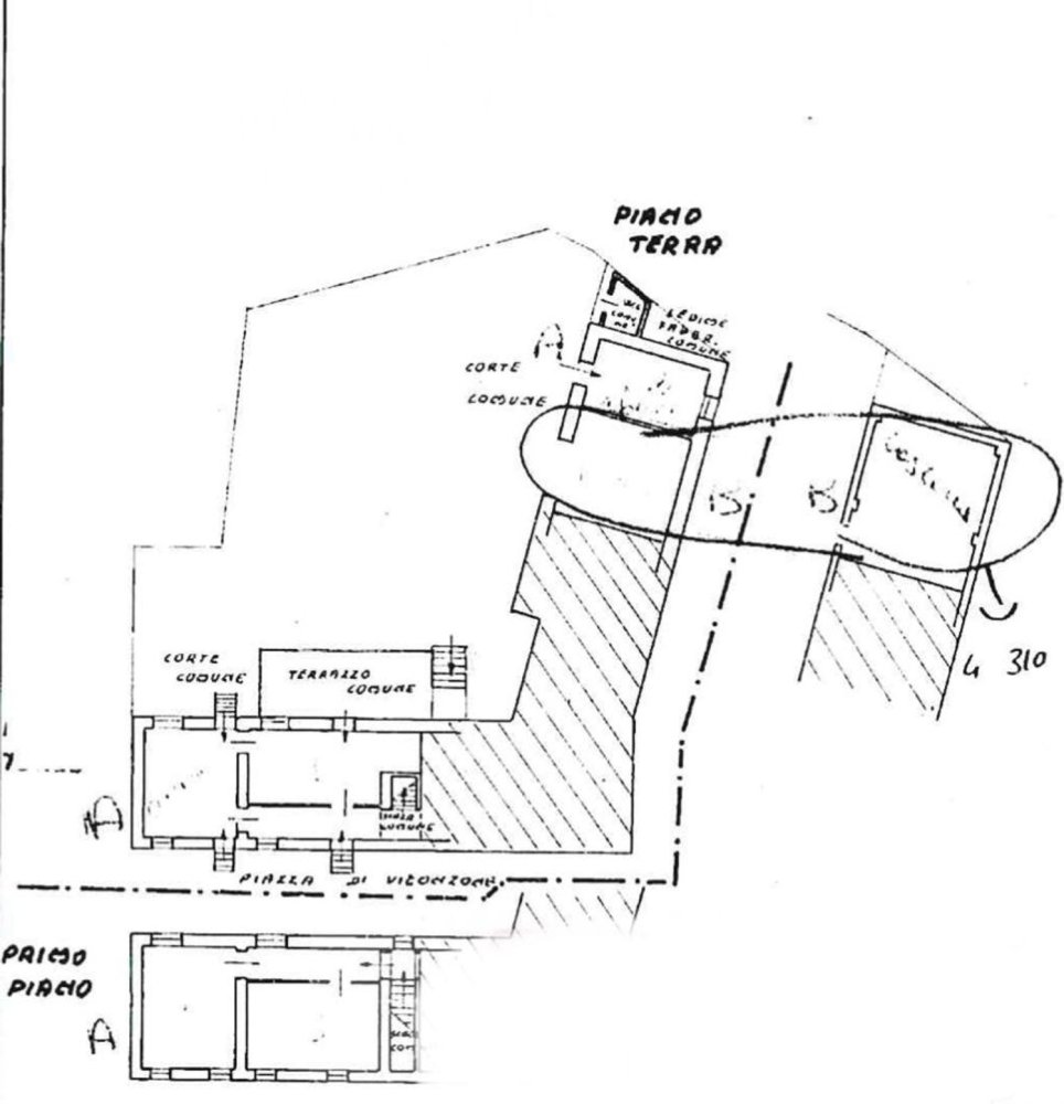 3-Zimmer Doppelhaus in Torrevecchia Pia, Italy, Nr. 77018