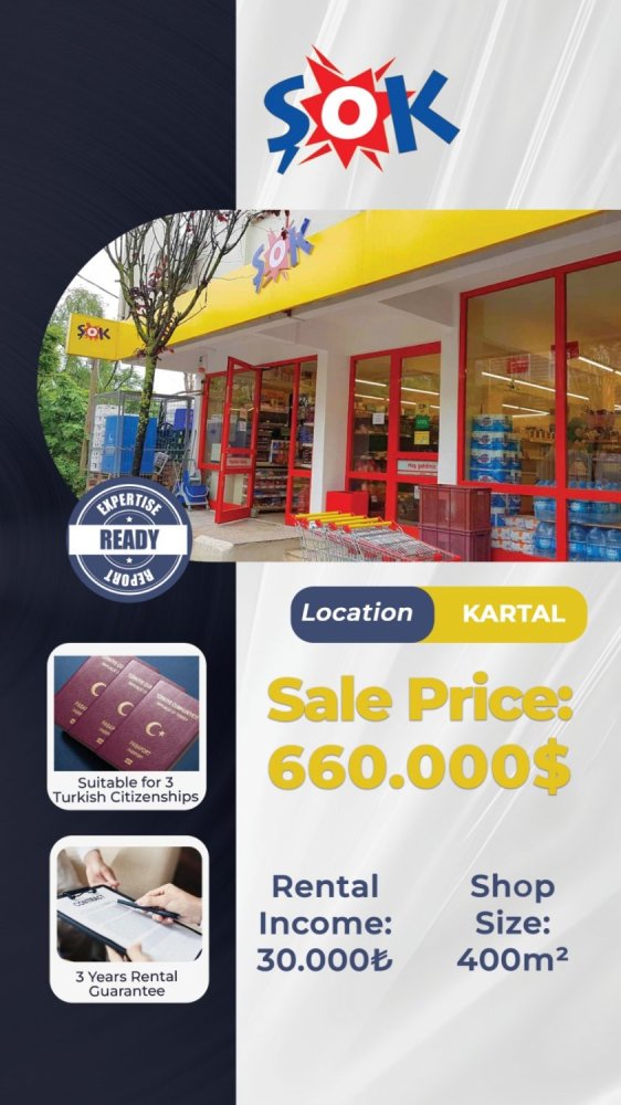 1 room Commercial property in Istanbul, Turkey No. 4363