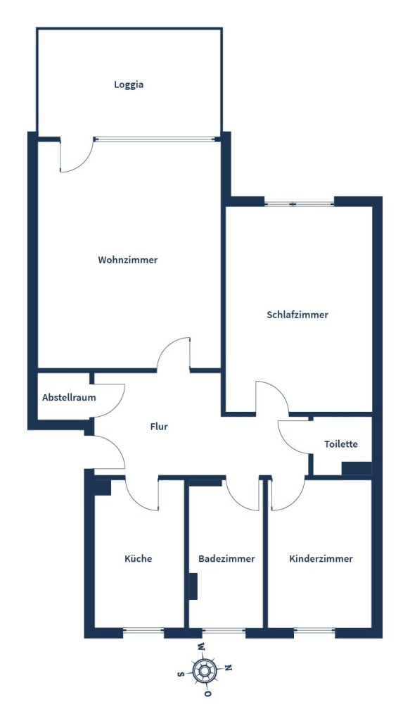 2 غرف نوم شقة في Hildesheim, Germany رقم 359118