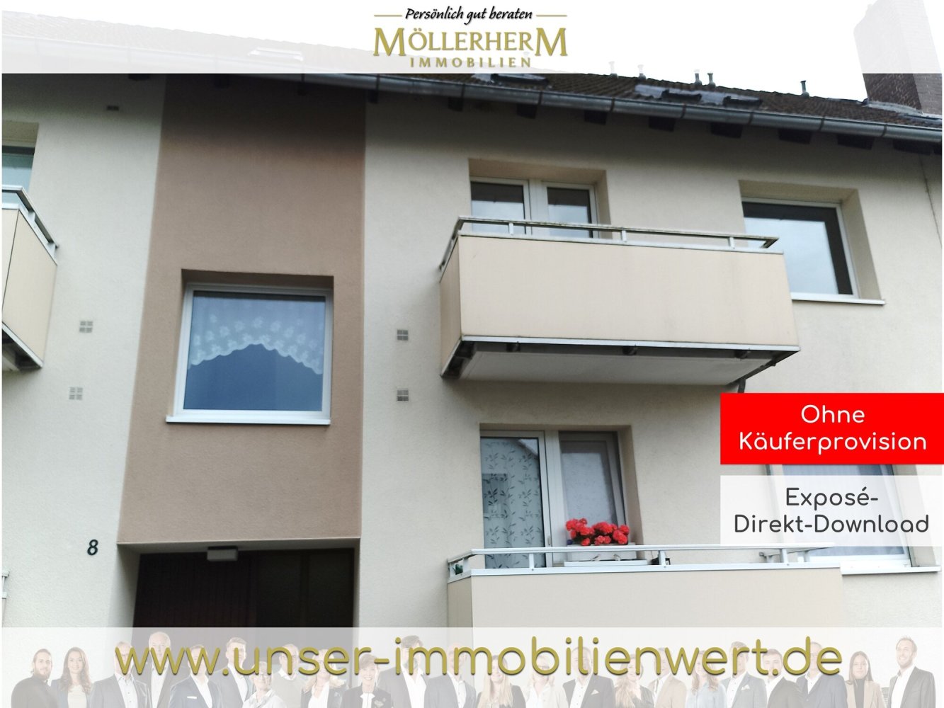 Квартира с 1 спальней в Хамельн-Пирмонт, Германия № 127634