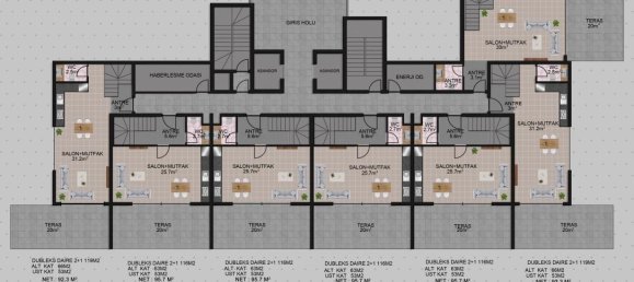 2 rooms Apartment in Alanya, Turkey No. 11957 2