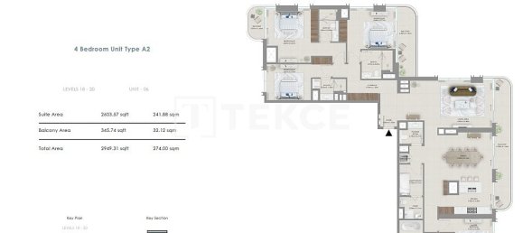 2 Schlafzimmer Wohnung in Mina Rashid, UAE, Nr. 102510 13