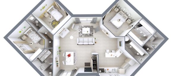 3 غرف نوم منزل في Sadirac, France رقم 347533 4