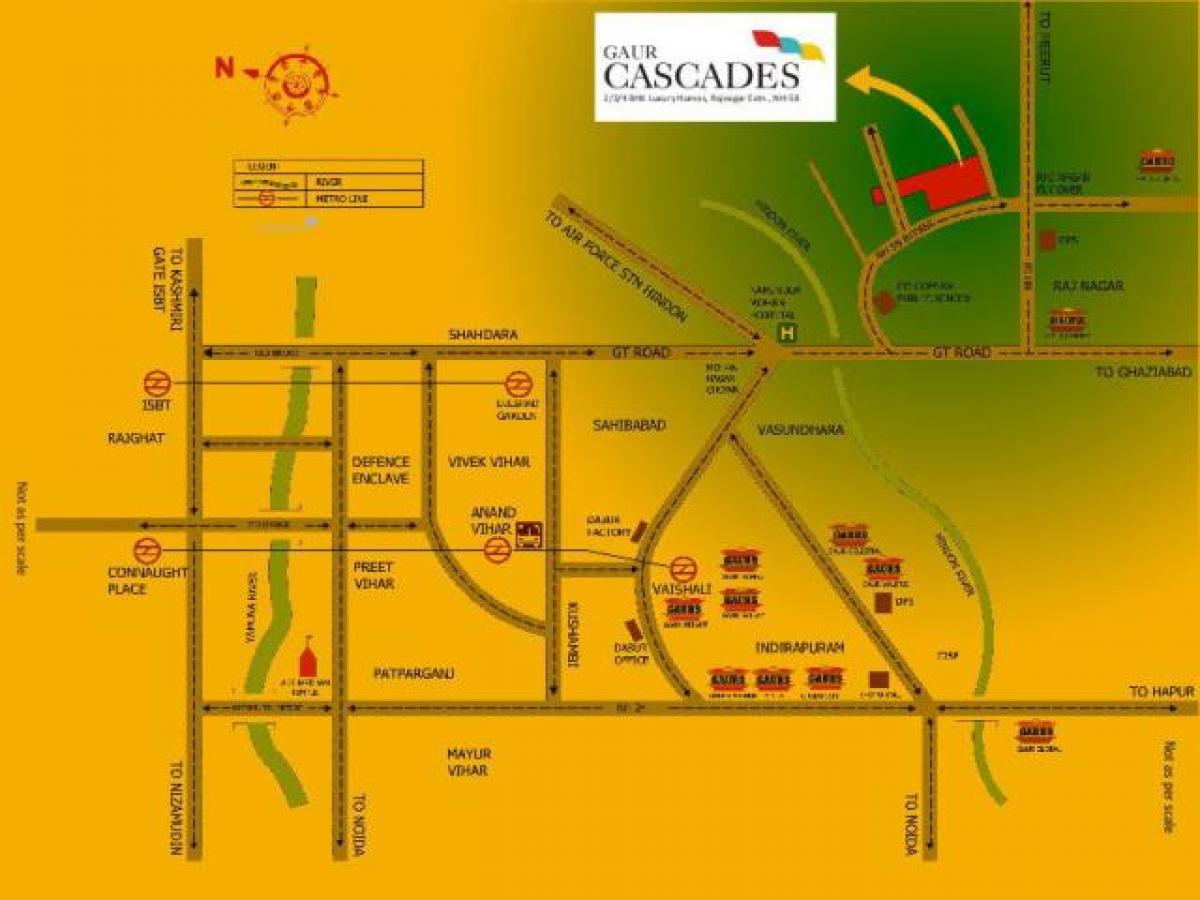 3 chambres Maison à Ghaziabad, India No. 18397