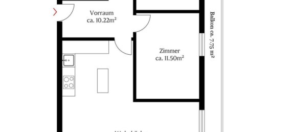 Apartamento T2 em Vienna, Austria N.º 169866 13
