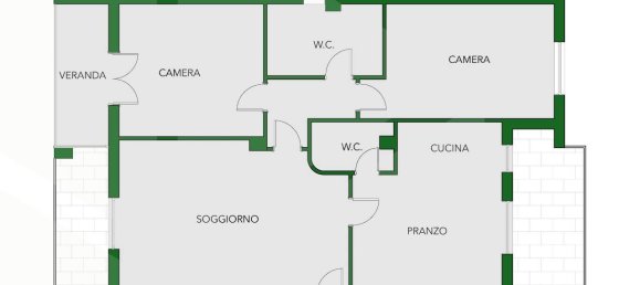 3-salle Appartement à Matera, Italy No. 22831 4