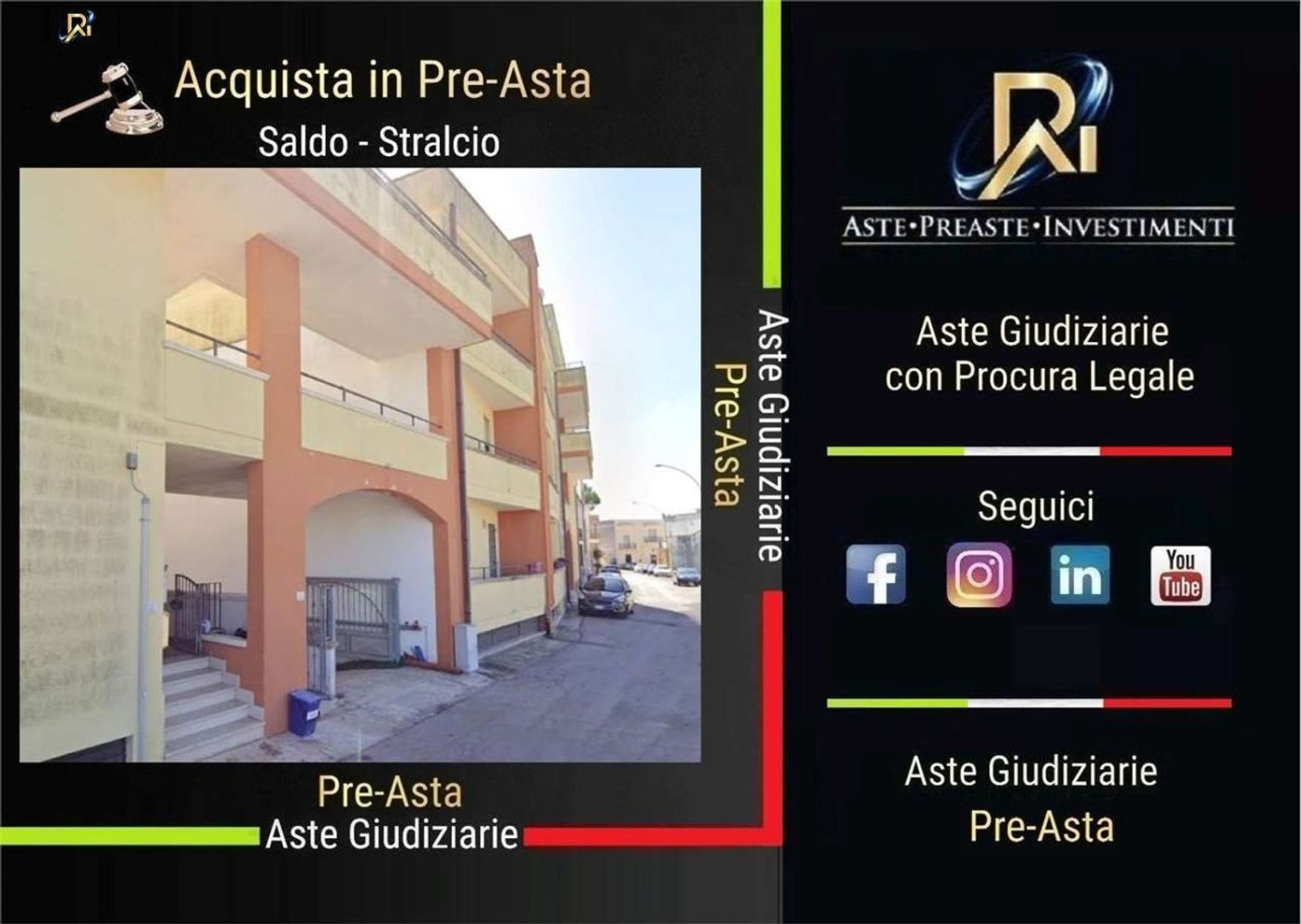 3 rooms Apartment in Poggiardo, Italy No. 35458