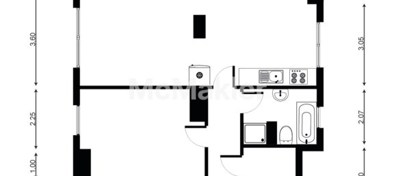 1 غرف نوم شقة في Dusseldorf, Germany رقم 82147 15