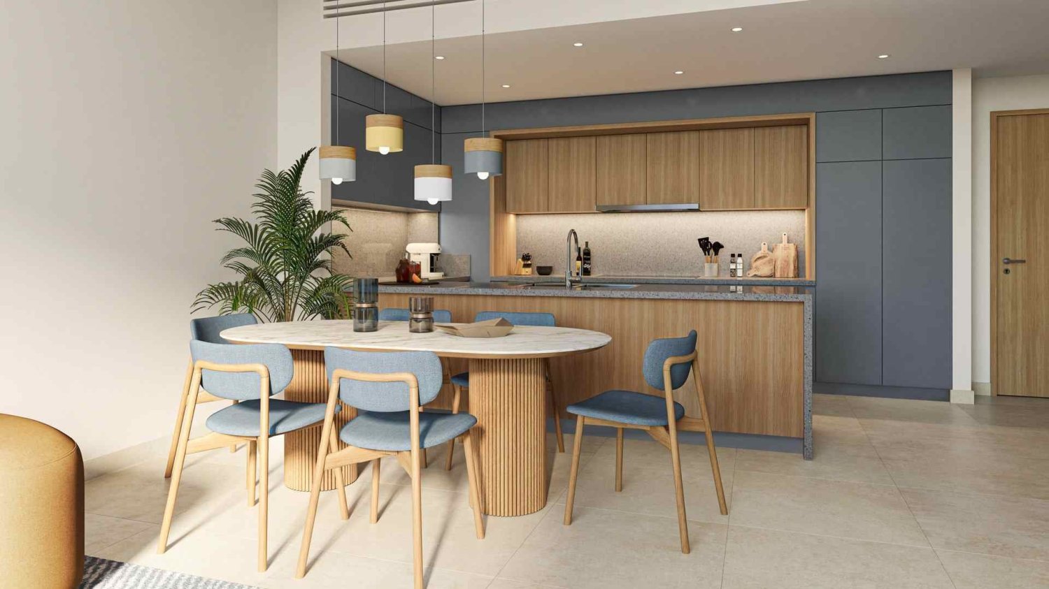 Apartamento T2 em DESIGN QUARTER AT D3, Dubai Design District, UAE N.º 60128