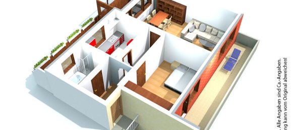 2 rooms Apartment in Wilhelmshaven, Germany No. 61832 18